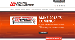 Desktop Screenshot of animemilwaukee.com